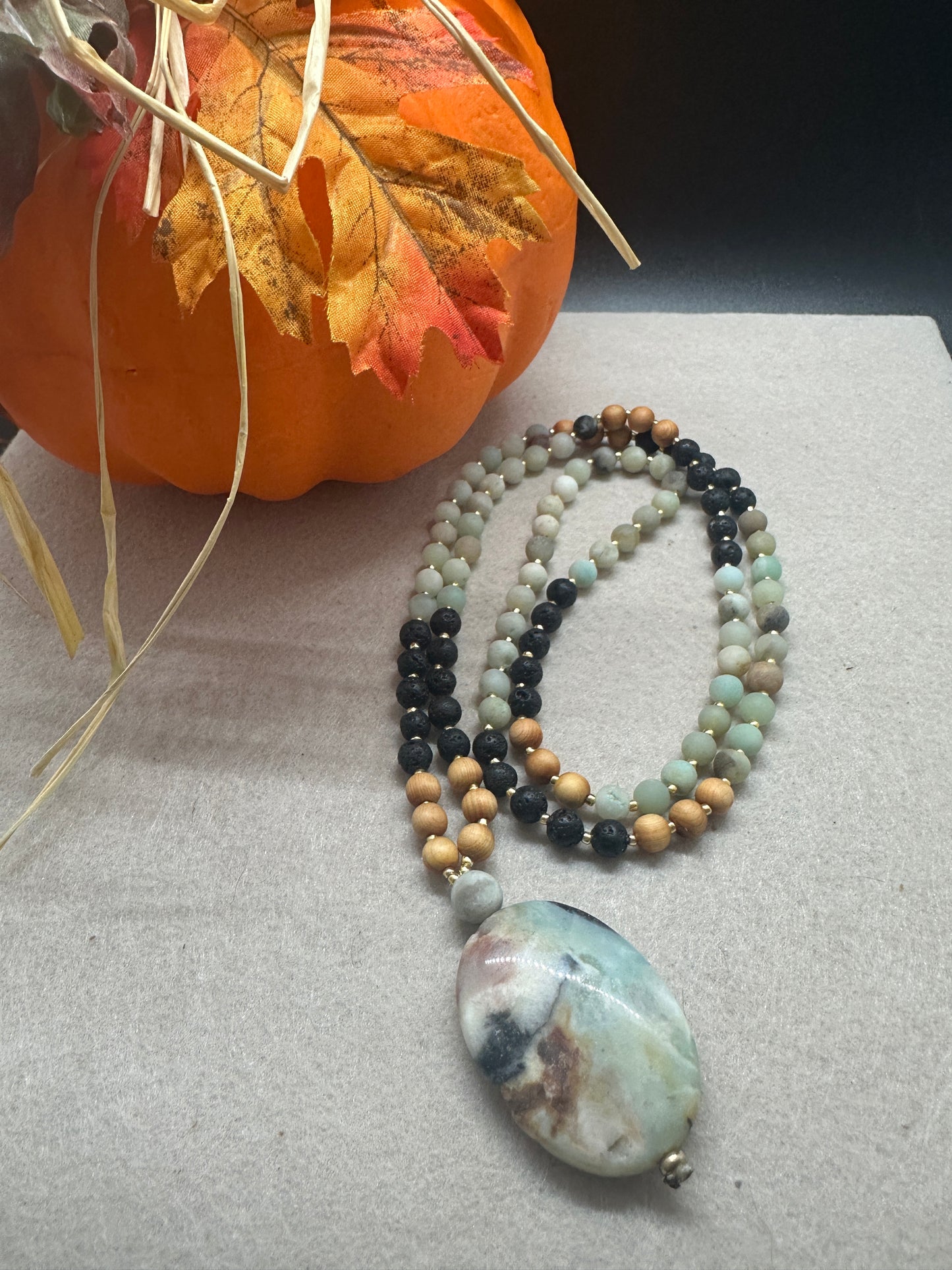 Amazonite Calm Mala