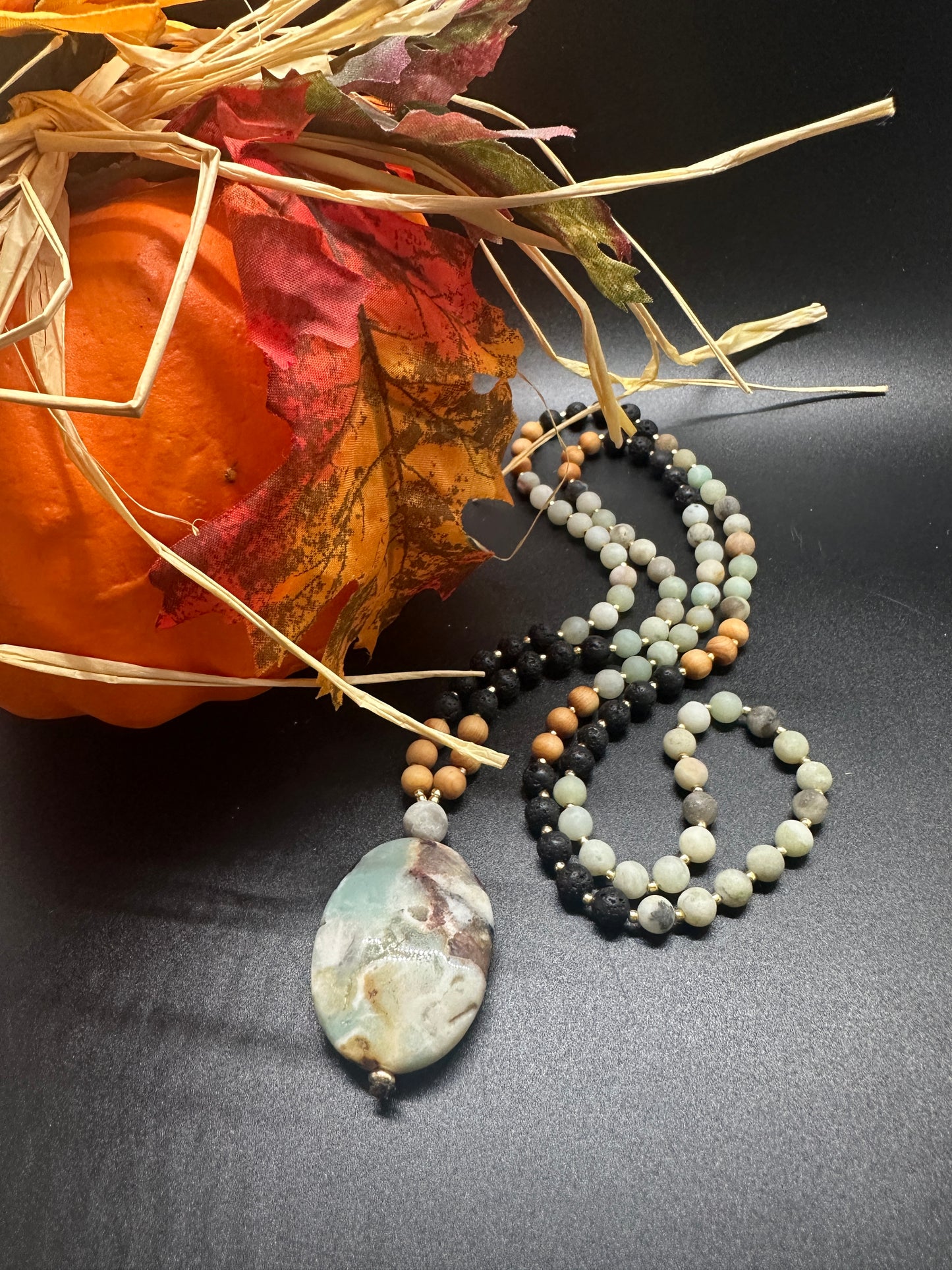 Amazonite Calm Mala