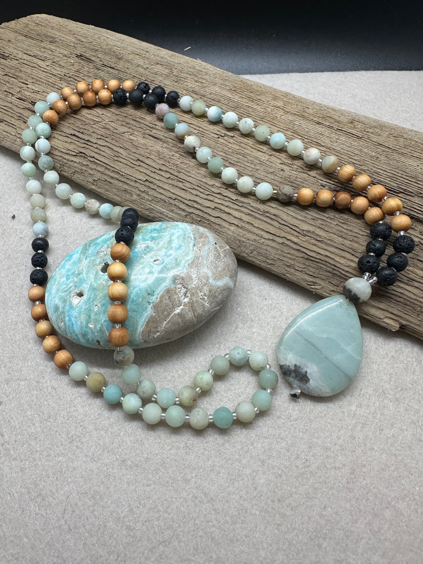 Calm Waters Mala – for emotional balance and inner truth