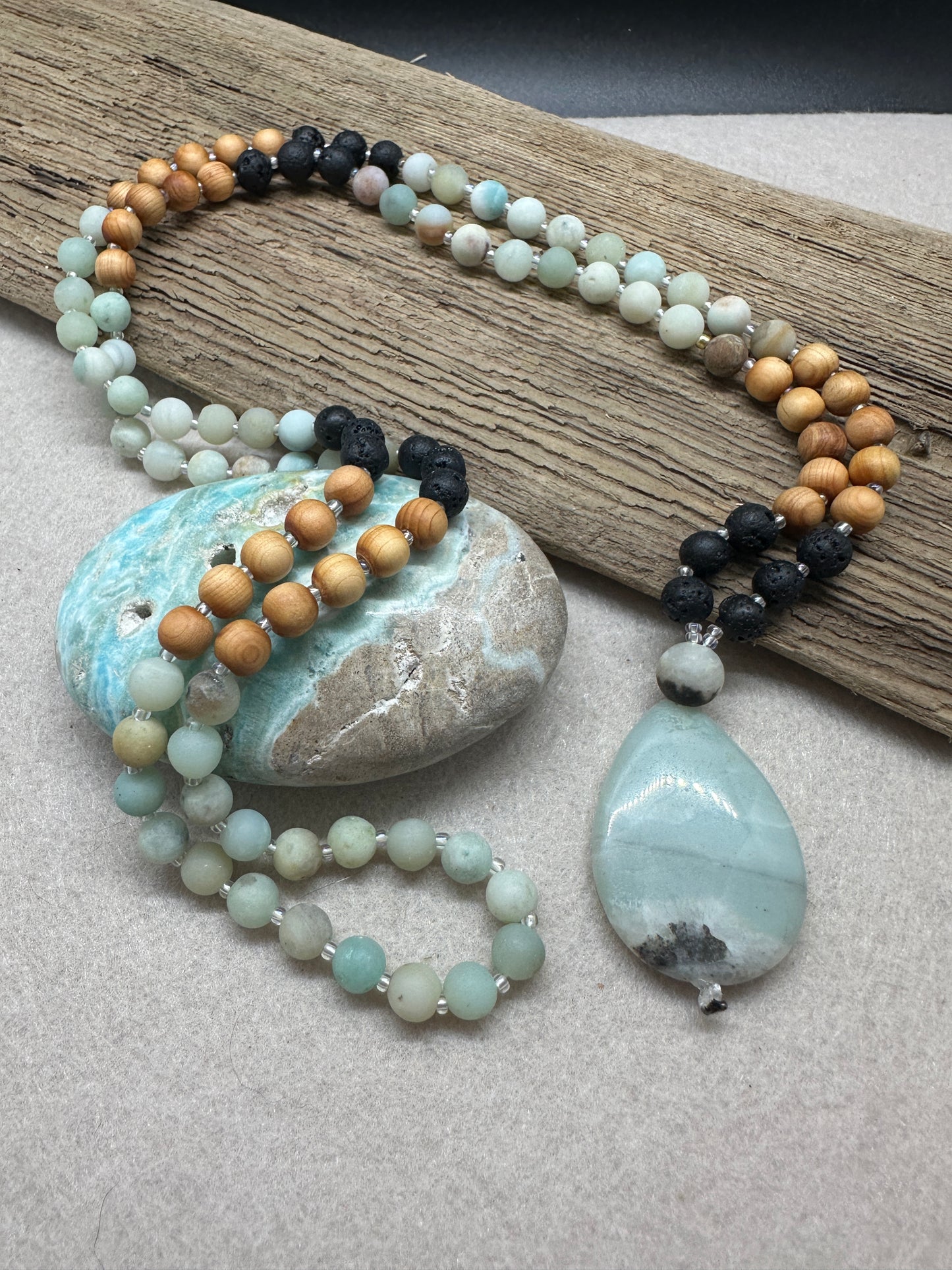 Calm Waters Mala – for emotional balance and inner truth