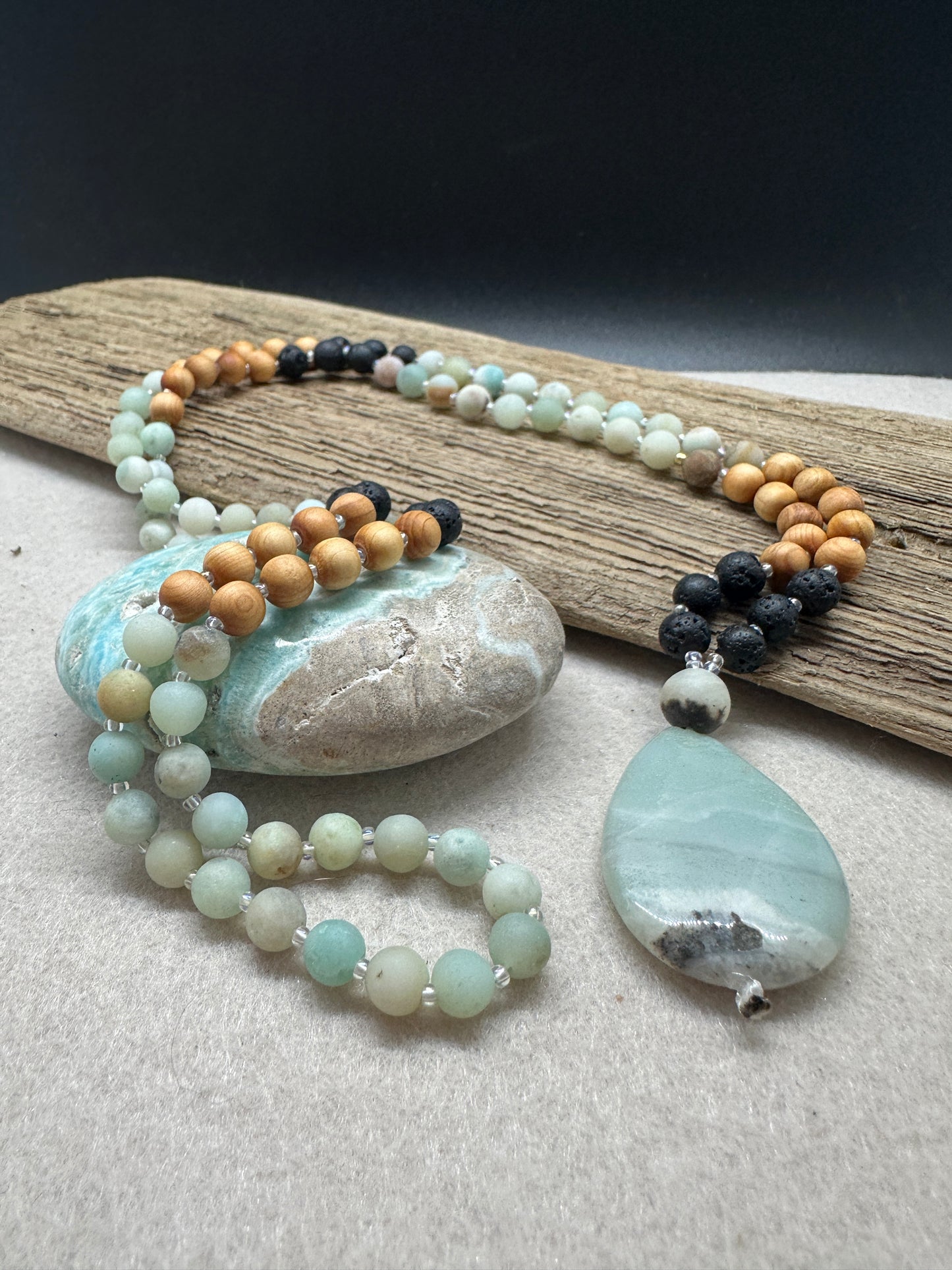 Calm Waters Mala – for emotional balance and inner truth
