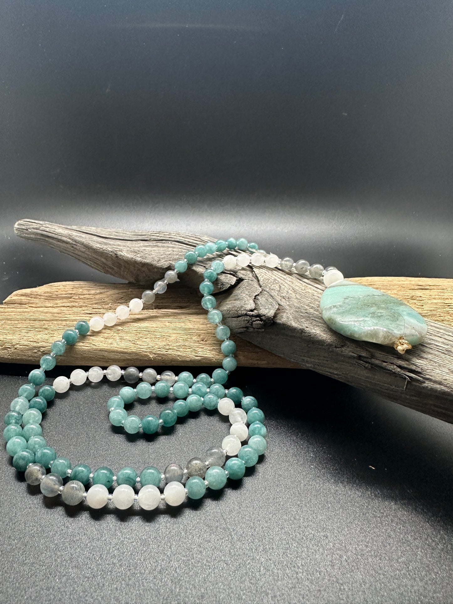 Amazonite Serenity Mala