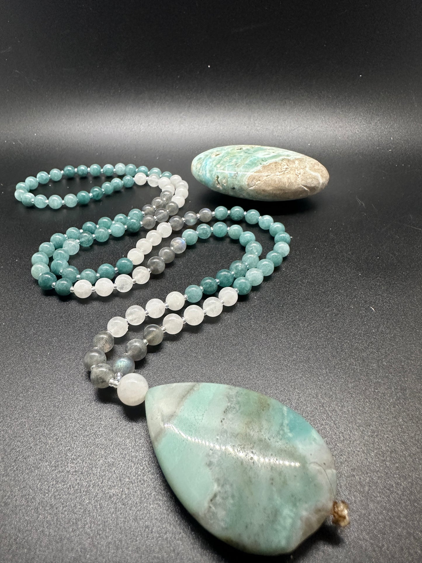 Amazonite Serenity Mala