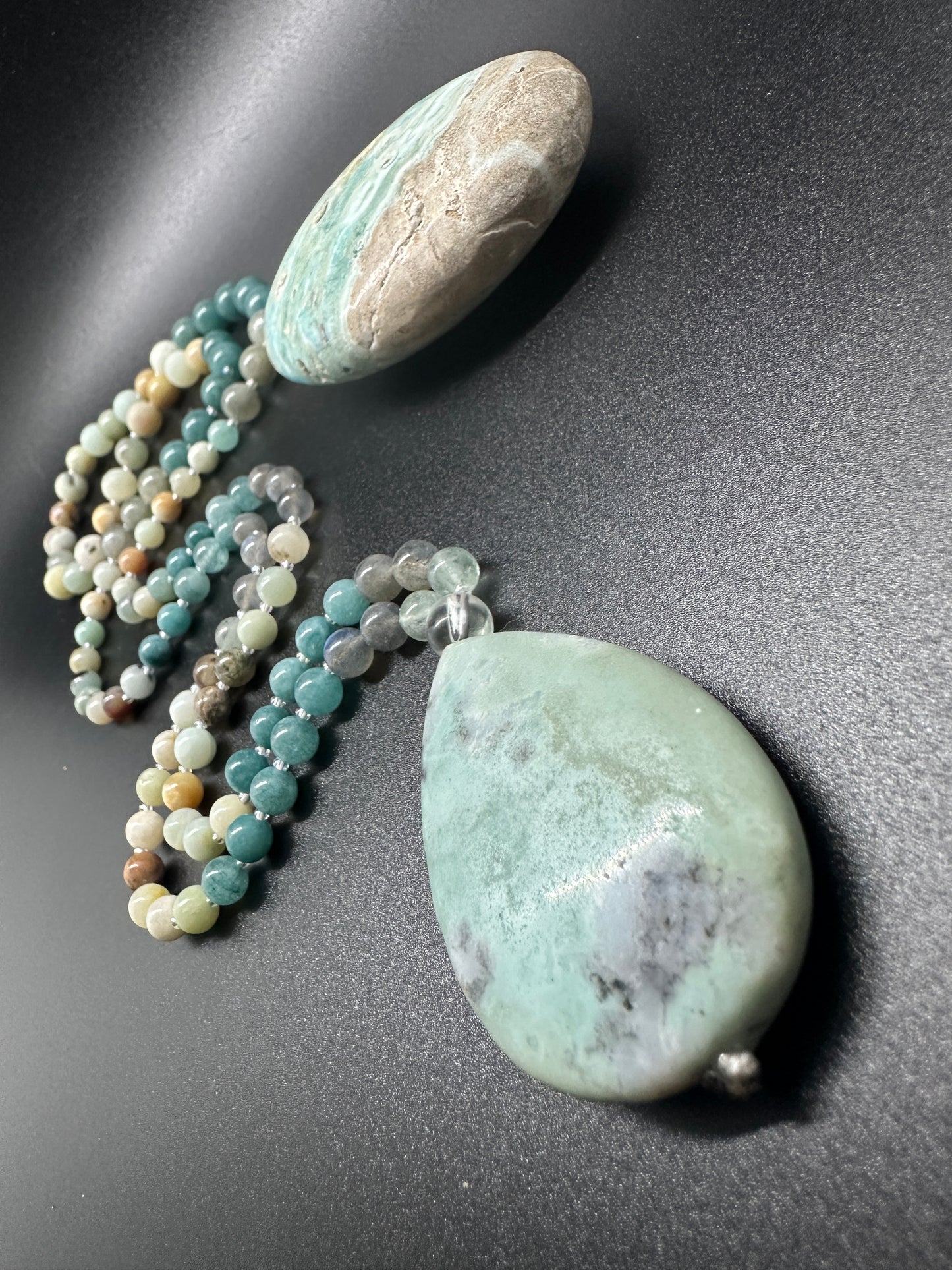 Seafoam Serenity Mala