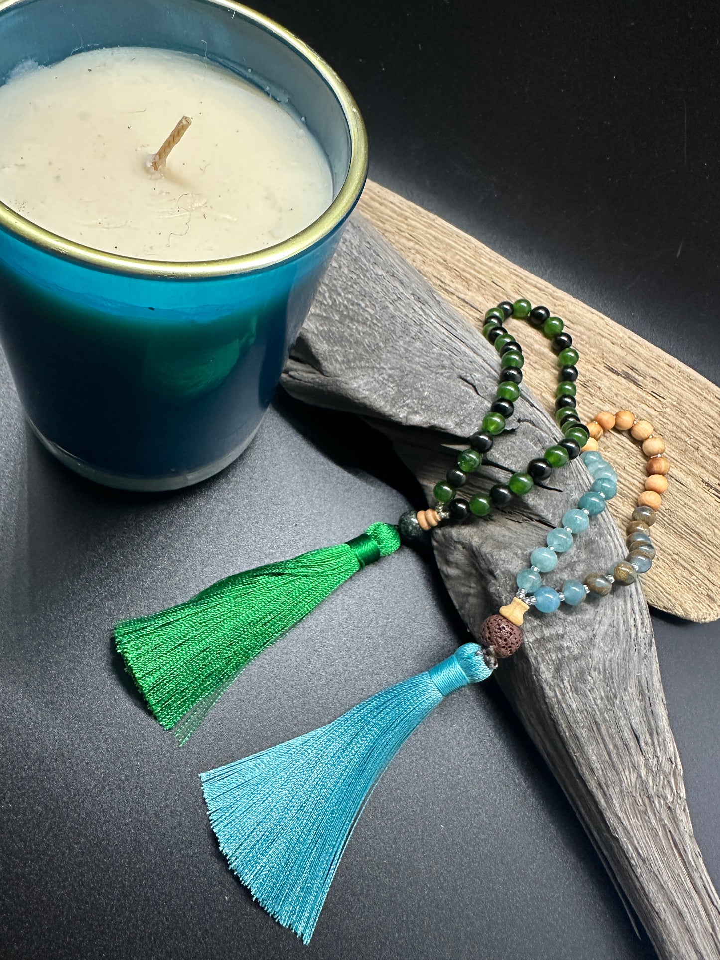 Deep Forest Balance Pocket Mala
