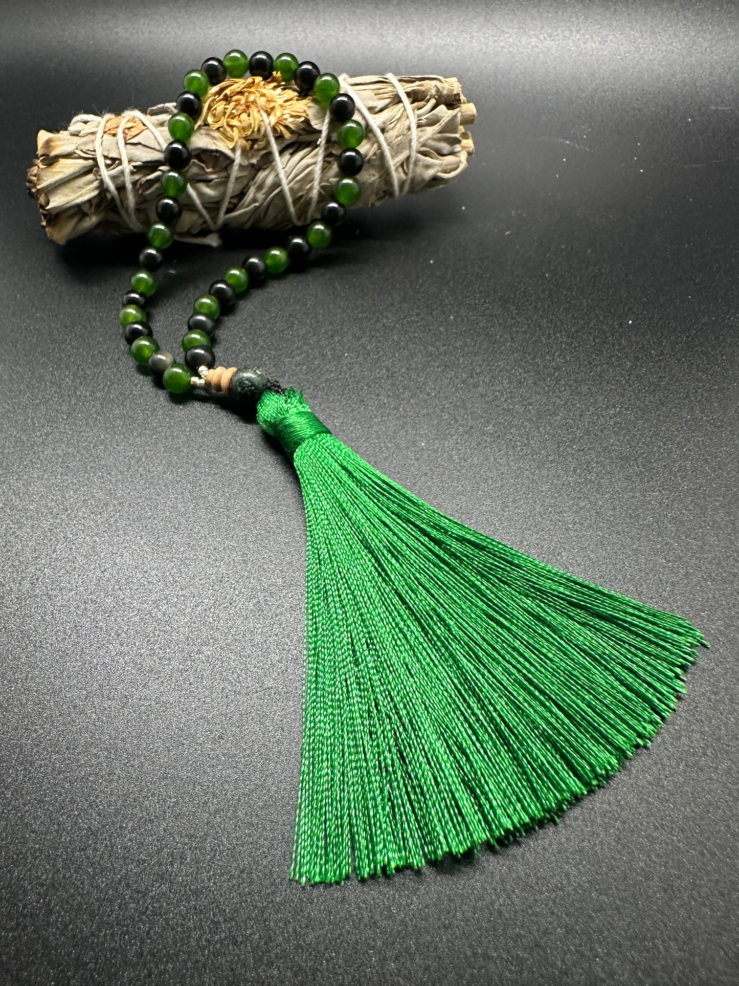 Deep Forest Balance Pocket Mala