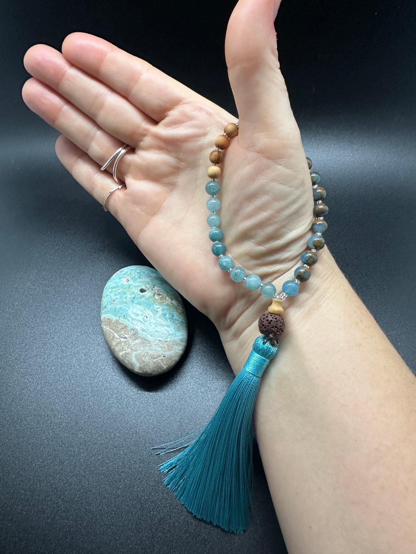 Ocean Calm Pocket Mala