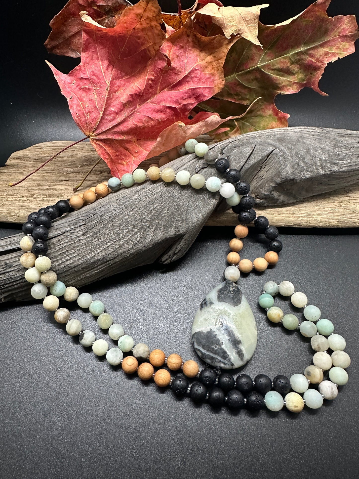 Earth & Sky Tranquility Mala