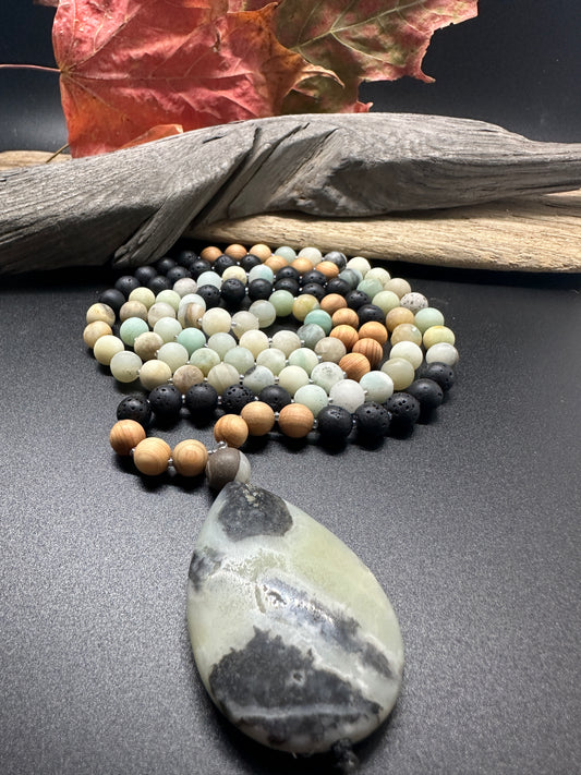 Earth & Sky Tranquility Mala