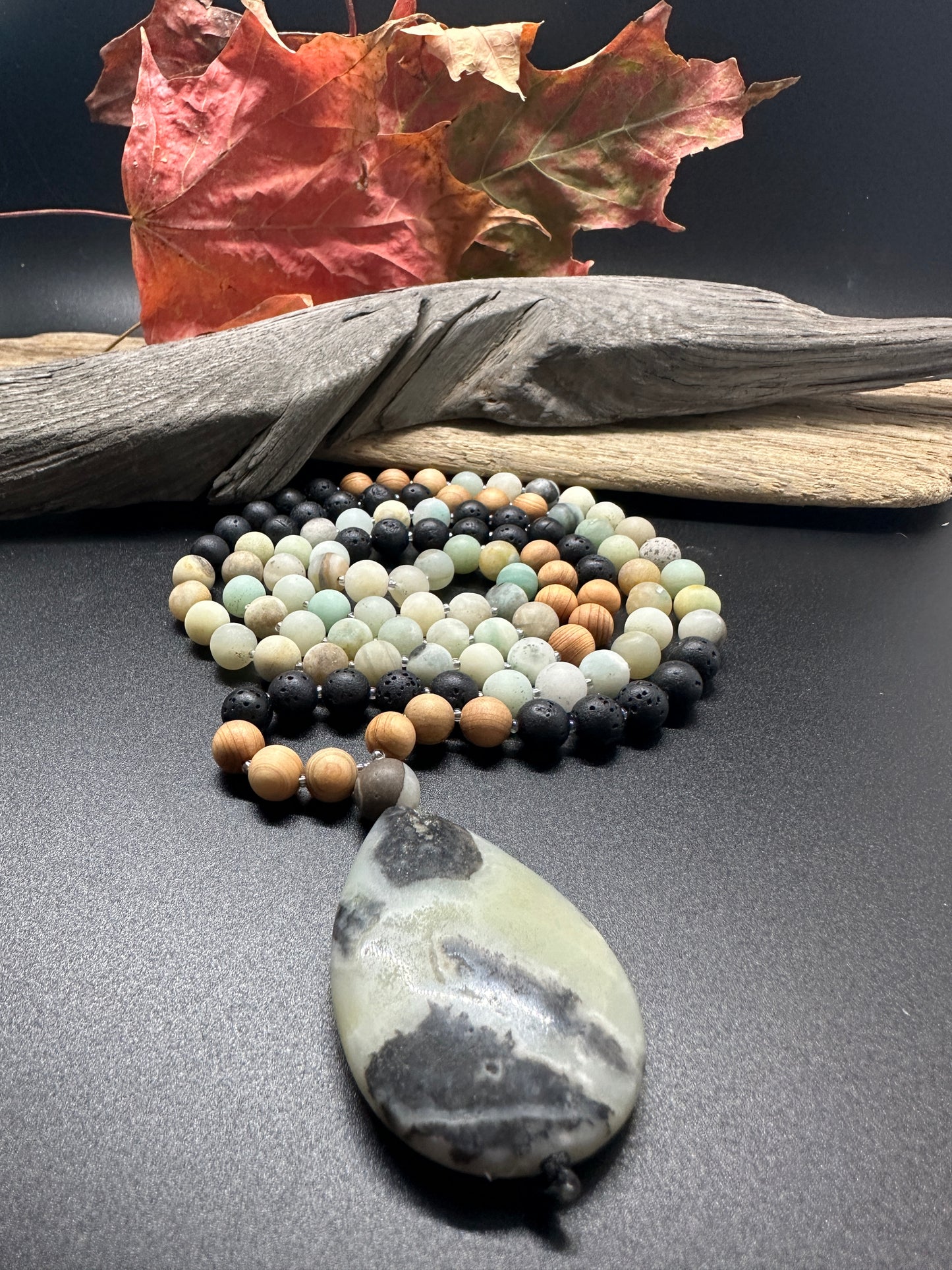 Earth & Sky Tranquility Mala