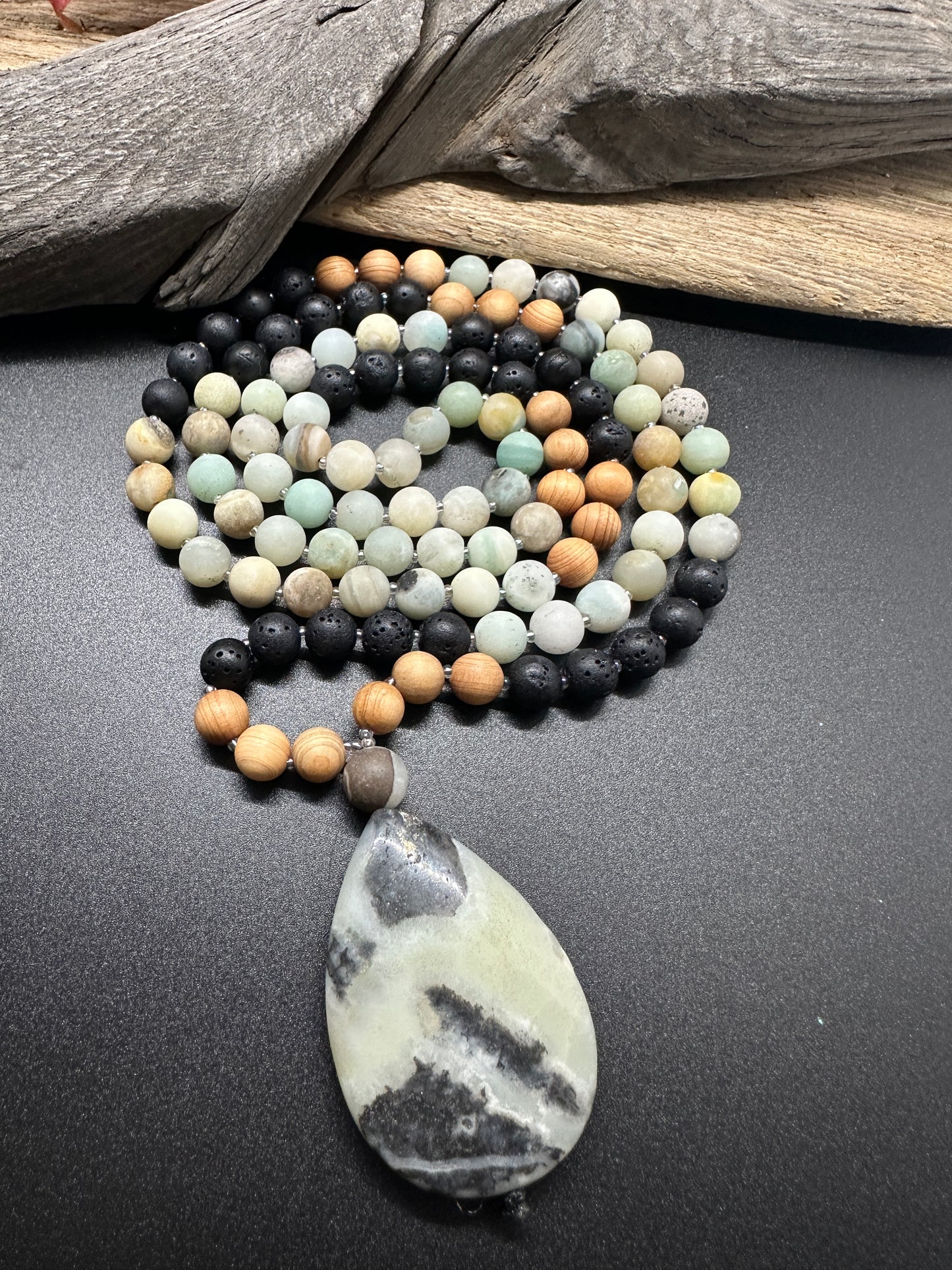 Earth & Sky Tranquility Mala