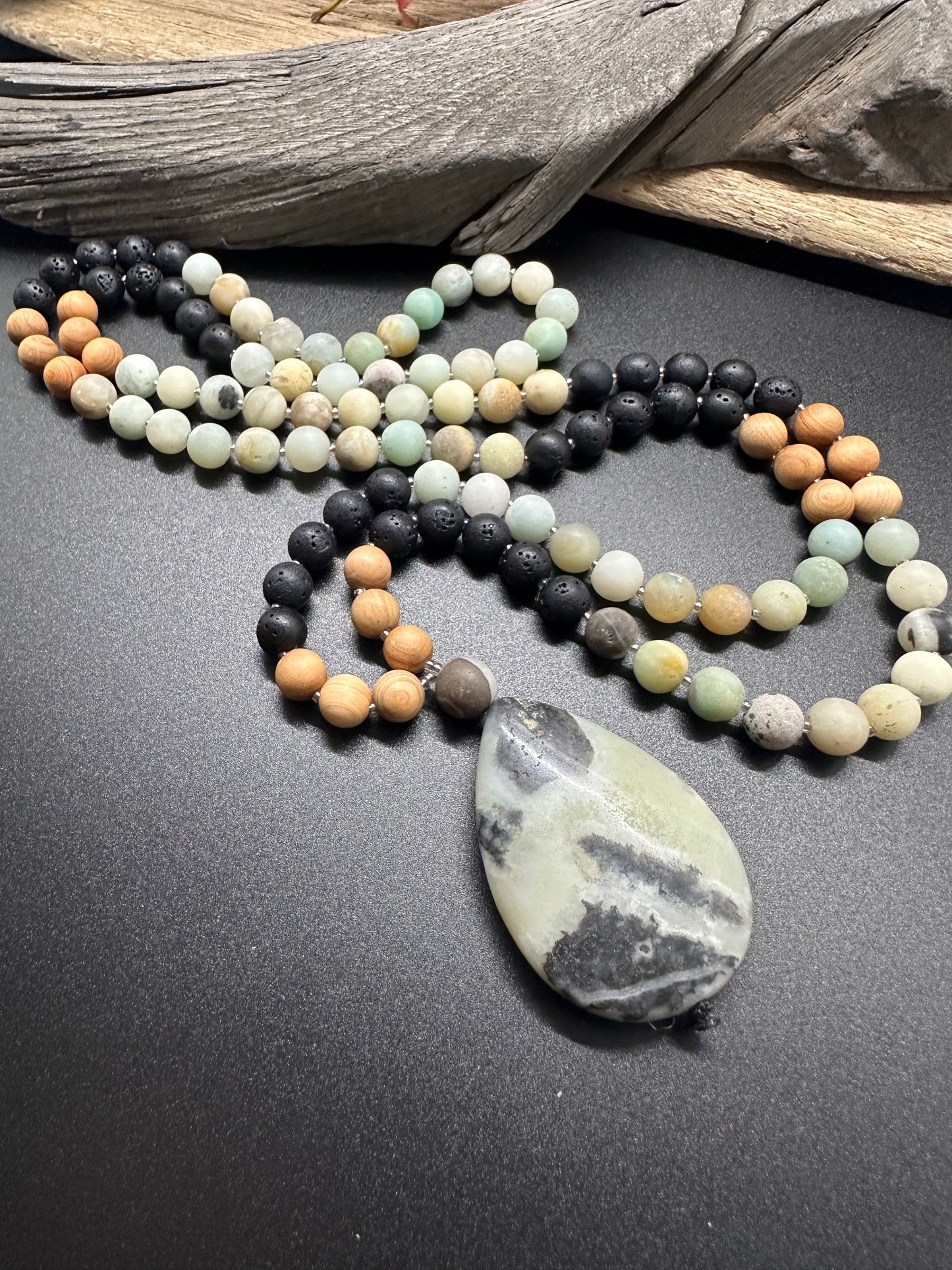 Earth & Sky Tranquility Mala