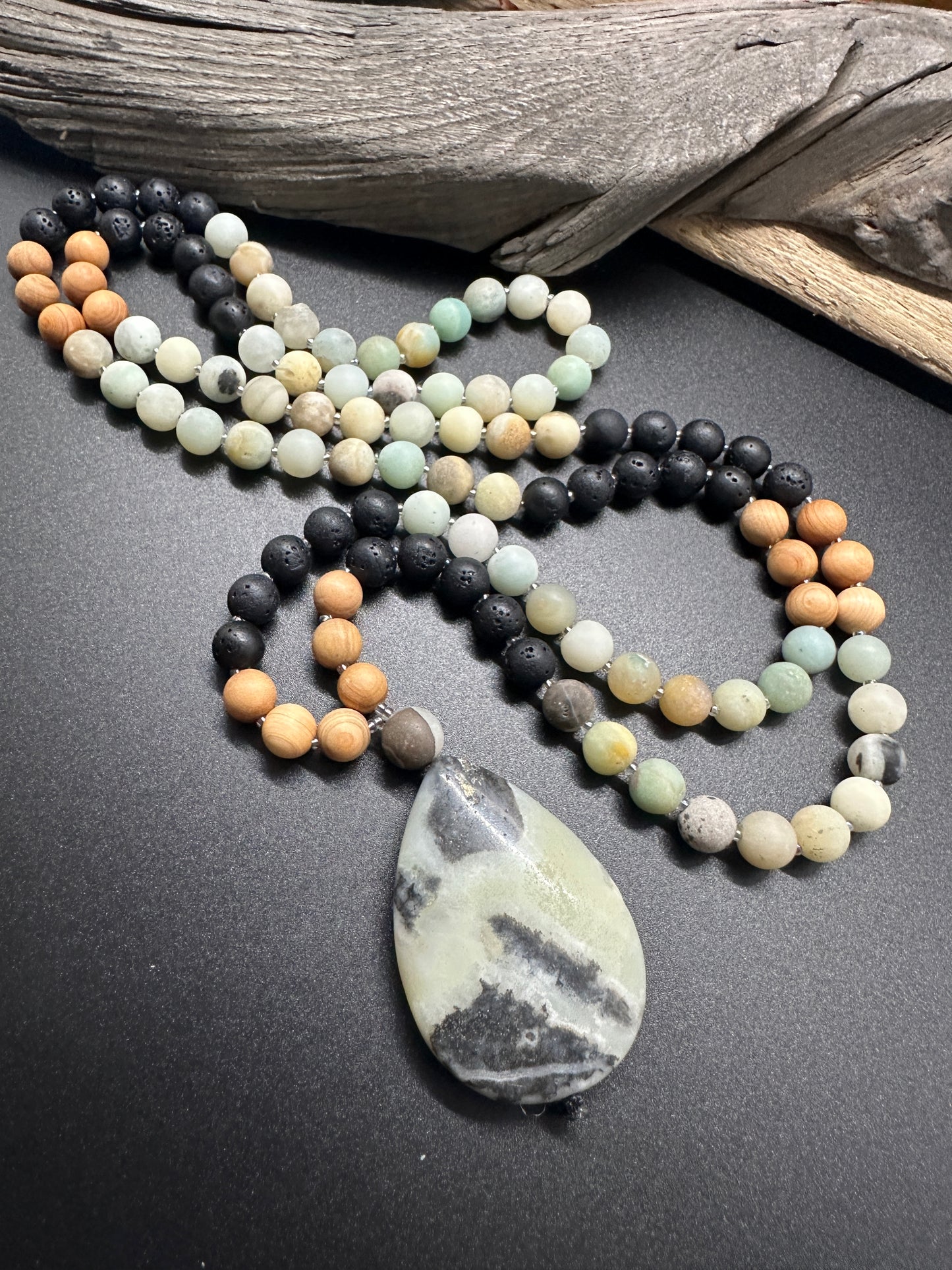 Earth & Sky Tranquility Mala