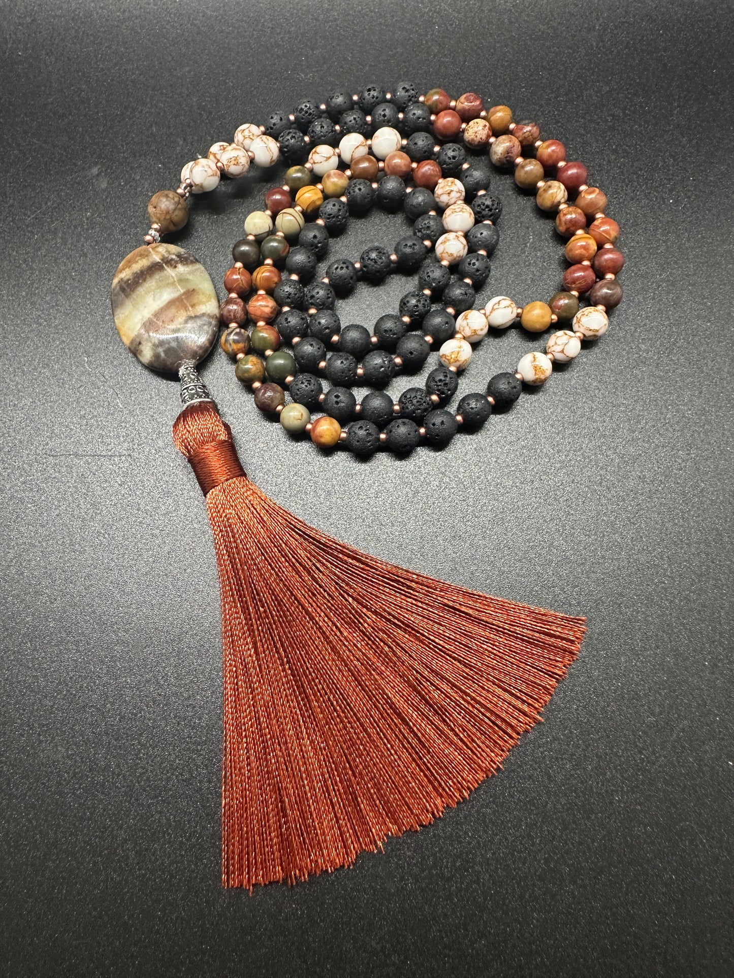 Sige’s Quiet Horizon Mala — Rest, Stillness & Inner Grounding-SOLD